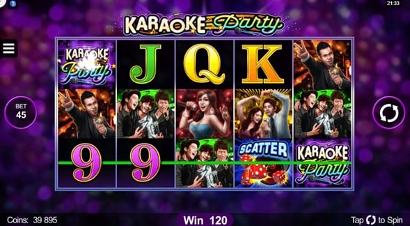 Simbolos Slots Karaoke Party