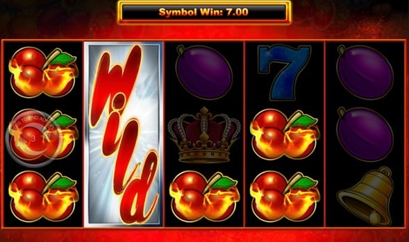 Modo para zurdos Slots Super Fruits Wild