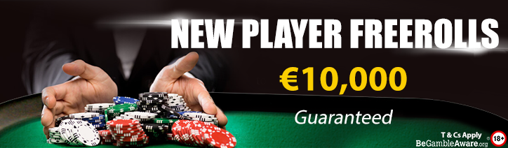 €10,000 New Player Freerolls