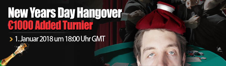 New Years Day Hangover €1000 Added
