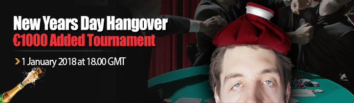 New Years Day Hangover €1000 Added