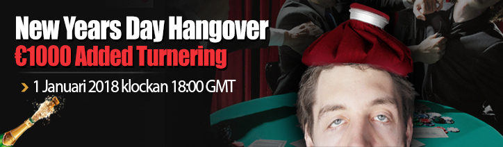 New Years Day Hangover €1000 Added