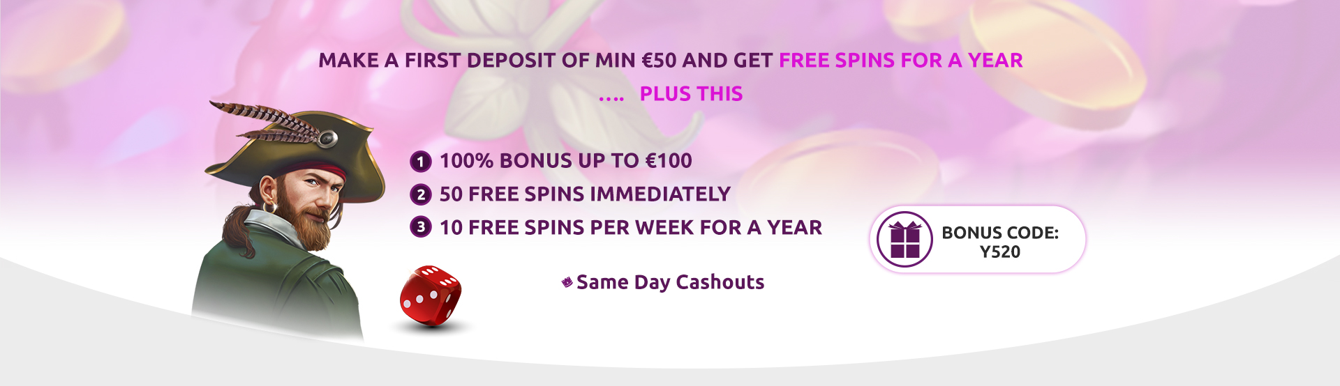 Free Spins For A Year - SlotsMagic